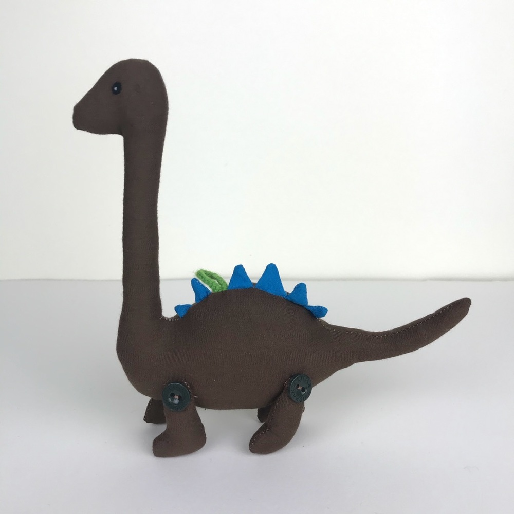 One handmade dinosaur 🦕